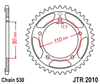 Triumph JTR2010.48 JT 48T Rear Sprocket