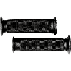 HG41 Long Black Sports Bike Grips 130 mm