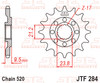JTF284.14SC Honda JT 14T Front Sprocket