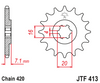 JTF413.14 Suzuki 14 Teeth Front Sprocket