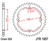 JTR1857.45 Yamaha 45 Teeth JT  Rear Sprocket