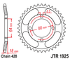 AG100 Yamaha  Chain and Sprocket set