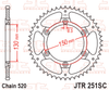JTR251.48SC Yamaha JT 48T Rear Sprocket