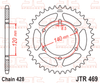 JTR469.53 Kawasaki KV175; 53T Rear Sprocket