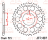 JTR807.44 JT 44T Rear Sprocket