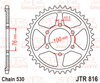 JTR816.42 Suzuki GSX750, GSX-R750, GSX-R1100 42T JT Rear Sprocket