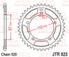 JTR823.39 Suzuki GS500; 39T Rear Sprocket