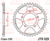 JTR829.42 Suzuki RF600, GSX-R750; 42T Rear Sprocket
