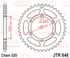 JTR846.41 Yamaha ; 41T Rear Sprocket