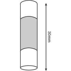MF2-10 10AMP 30 mm Glass Fuse (10/pk)