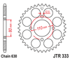 Honda CB750 38T 630 JT Rear Sprocket