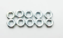 6mm Hex Nuts Pack of Ten