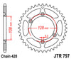 Kawasaki KLX125 L  Suzuki DRZ125 L 57T Rear Sprocket